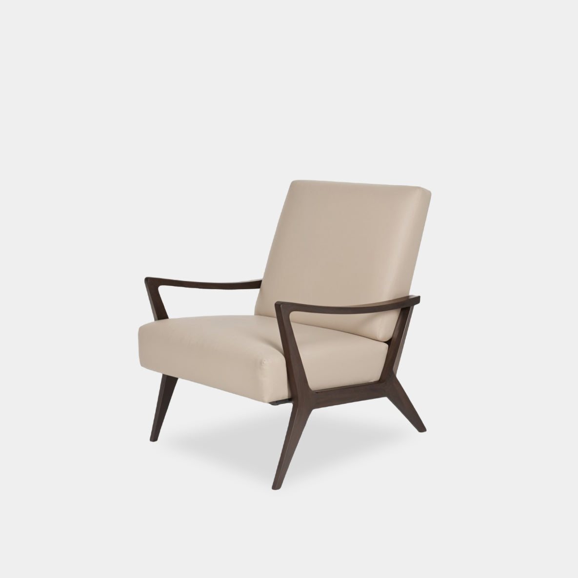 Timeless Wood Frame Armchair