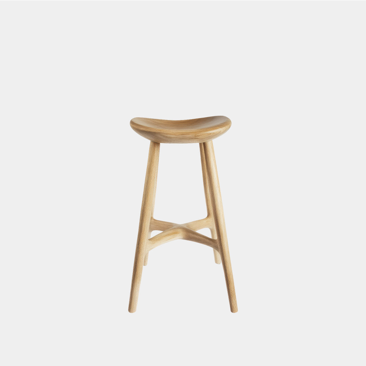 Rustic Charm Wood Stool